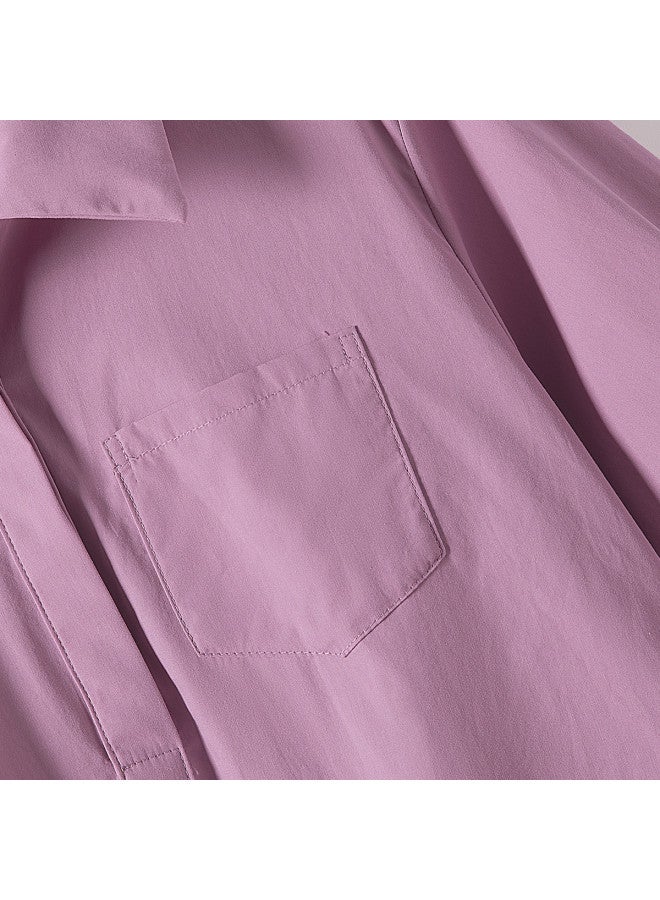 Cypress House Solid Color Polo Collar Shirt】2025 Summer New Women's Fashion Commuter Blouse With Plus Sizes - Image 5