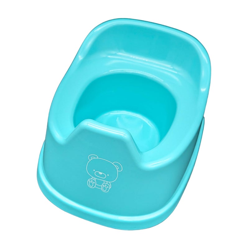 Tiny Undies The Baby Potty - Mini Potty | Early Potty Training | Elimination Communication | Portable & Lightweight | Promote Independence | Child Training Toilet (Turquoise) - Image 5