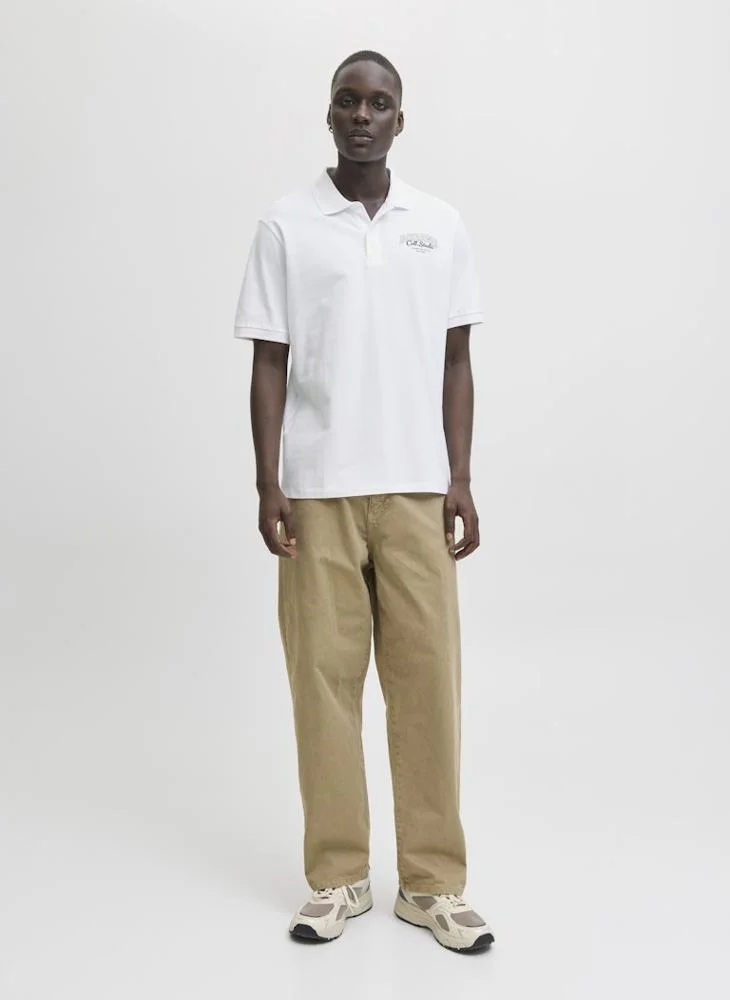 Jack Jones Jjmakoto Graphic Polo