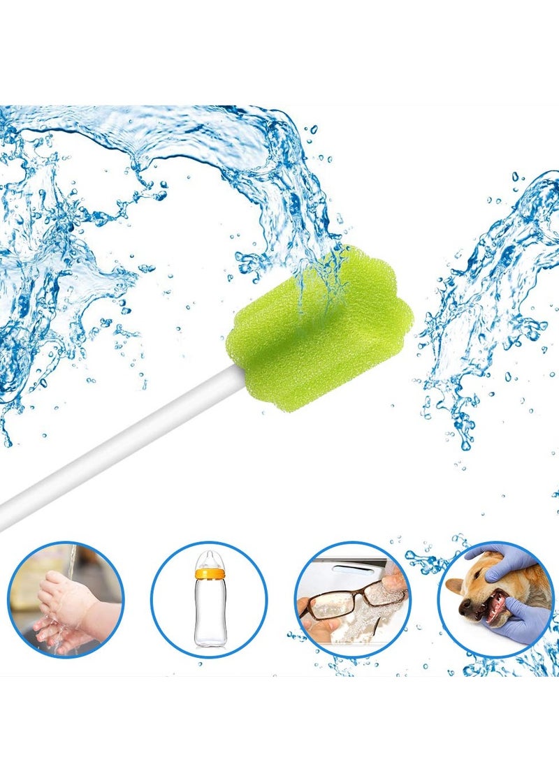 Daytoyz 50 Disposable Oral Sponge Swabs for Elderly, Adults & Kids – Unflavored Mouth & Gum Cleaning Swabsticks, Soft Hygienic Bulk Pack - Image 5