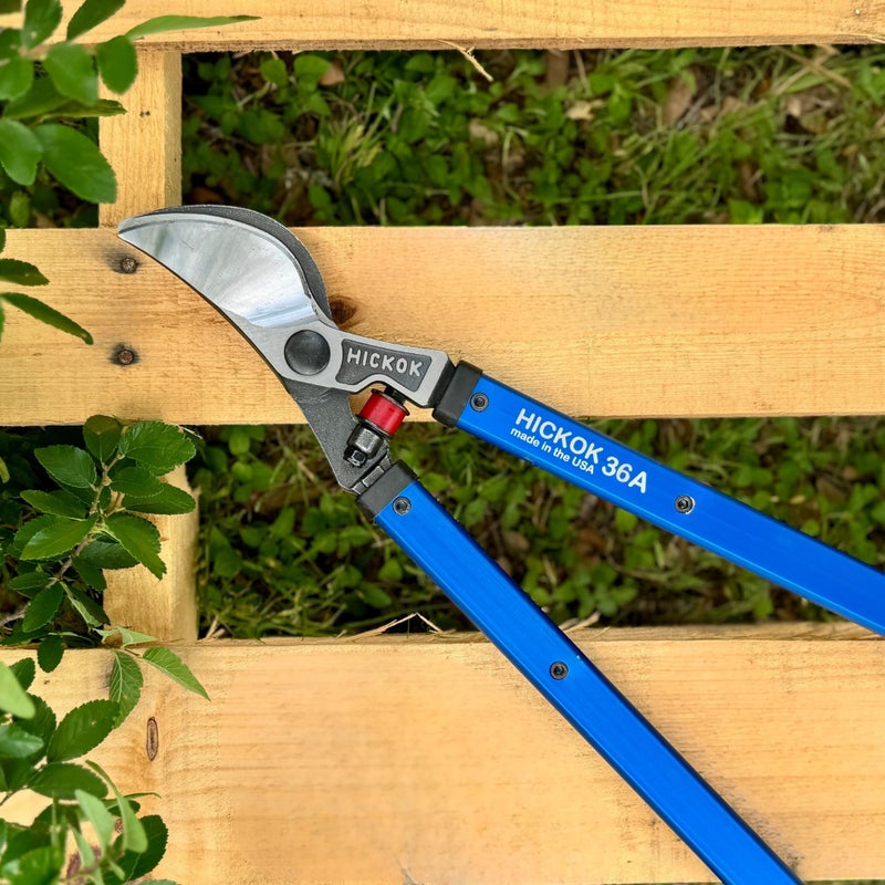 Hickok Heavy Duty Loppers for Tree Trimming â€“ 36" Branch Cutter & Pruning Shears with Long Handle | Lightweight Aluminum Tree Trimmer | Professional-Grade Pruner Made in USA - Image 2
