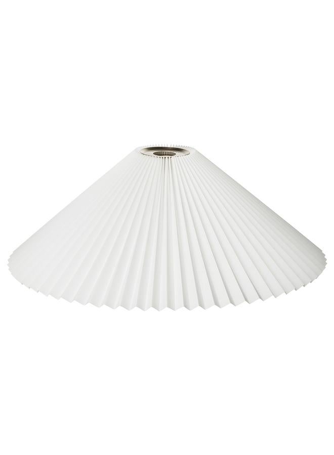 erorex Pendant Lamp Shade, Pleated White, 59 Cm - Image 1