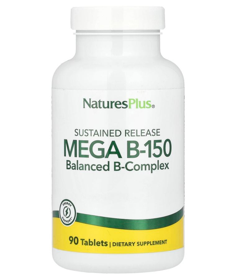NaturesPlus Sustained Release Mega B-150 90 Tablets
