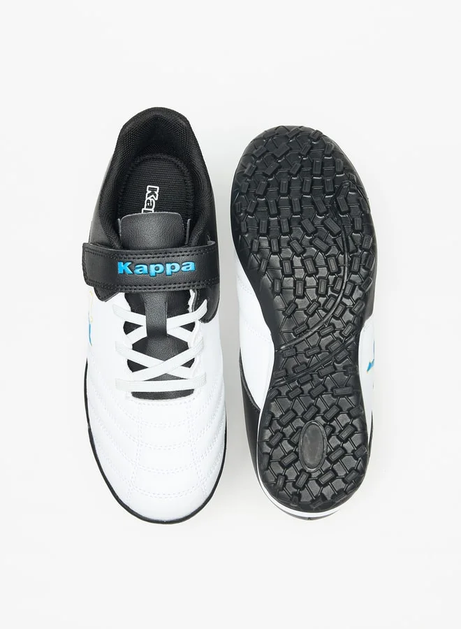 Kappa Boys' Logo Detail Sports Shoes with Hook and Loop Closure