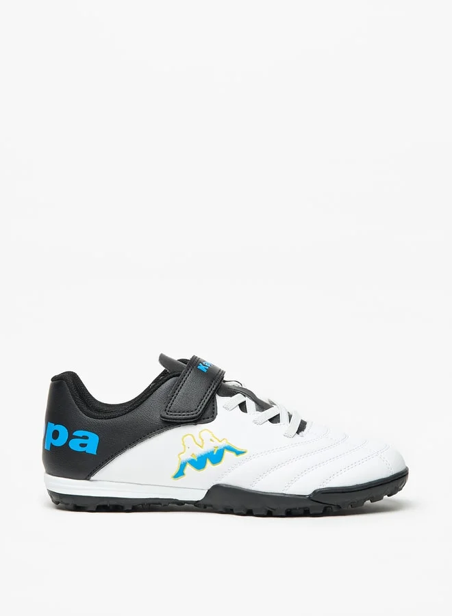 Kappa Boys' Logo Detail Sports Shoes with Hook and Loop Closure