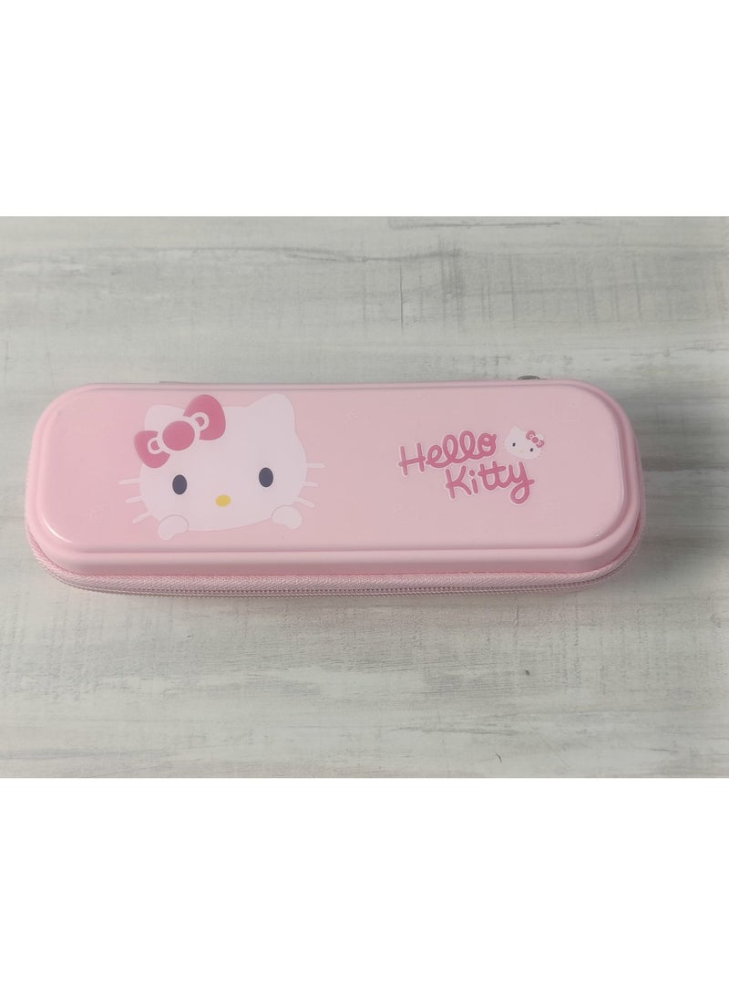 هالو كيتي مقلمة كبيرة للبنات والأولاد، مقلمة مدرسية بتصاميم لطيفة - للطلاب بينك - Image 2