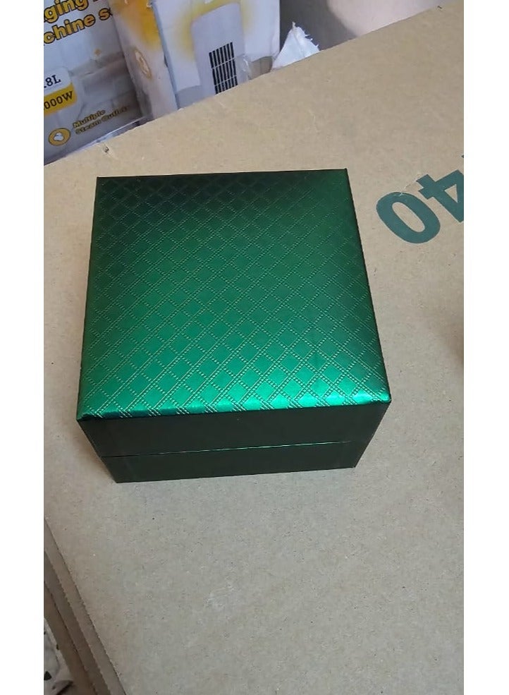 Beauenty Couple Watch Set Stainless Steel Strap Round Dial Watch Waterproof Calendar Watch Gift for Men Women Multi-style - Image 3