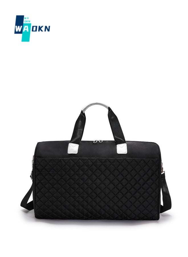 WAOKN - Unisex New Messenger Bag Portable Large Capacity Gym Bag, Men's and Women's Sports Training Shoulder Bag Travel Luggage Bag Tote Bags Duffle Bag Handbag Sports Bag - Image 1