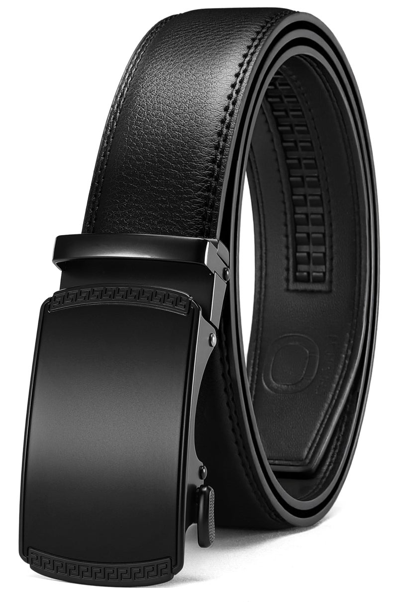 CHAOREN Mens Belt Leather Ratchet Belt - Customizable Fit, Effortless Style (35mm) - Image 1