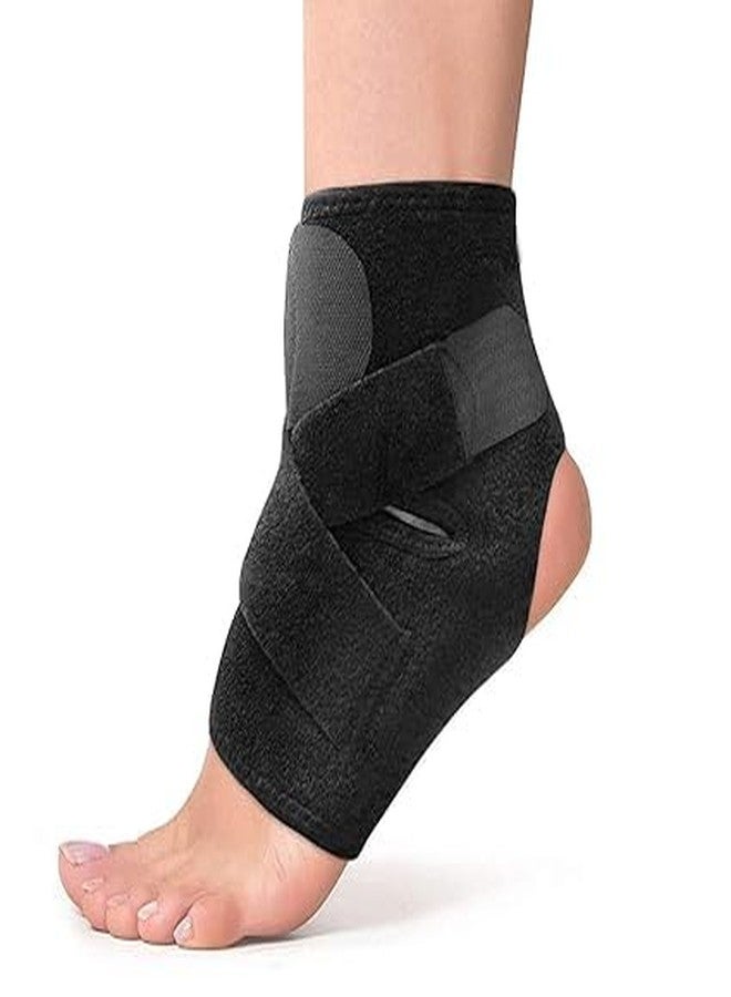 QP360 Neoprene Ankle Support For Pain Relief Ankle Brace For Women & Men Ankle Binder For Men Foot Support For Pain Relief Ankle Support For Men Ankle Cap Ankle Strap Ankle Belt - Image 1