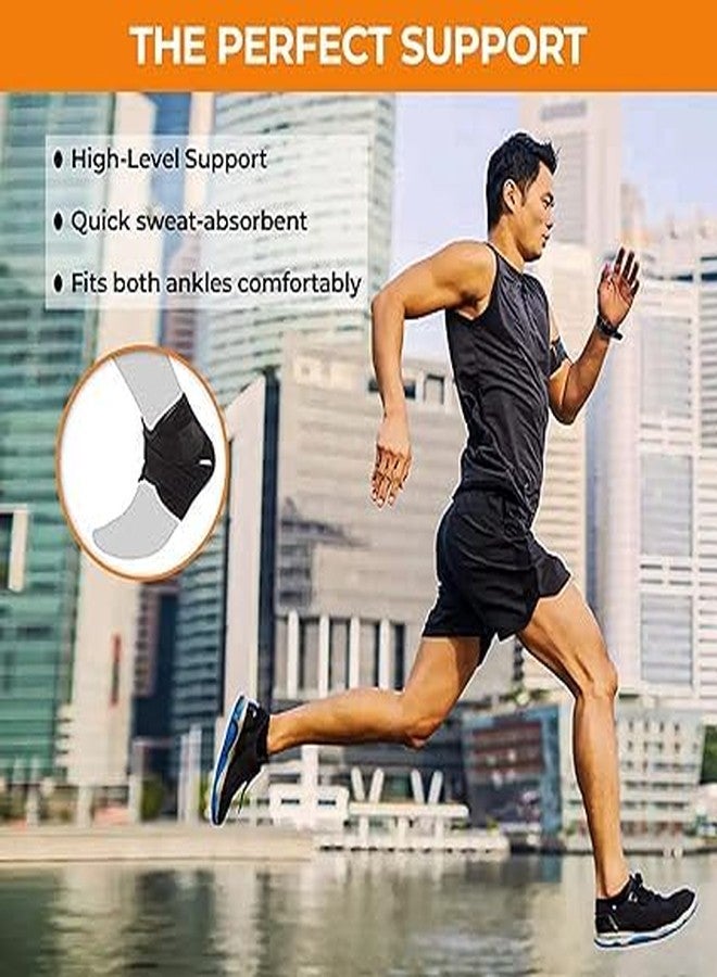 QP360 Neoprene Ankle Support For Pain Relief Ankle Brace For Women & Men Ankle Binder For Men Foot Support For Pain Relief Ankle Support For Men Ankle Cap Ankle Strap Ankle Belt - Image 5
