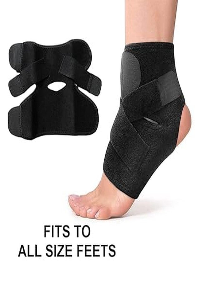 QP360 Neoprene Ankle Support For Pain Relief Ankle Brace For Women & Men Ankle Binder For Men Foot Support For Pain Relief Ankle Support For Men Ankle Cap Ankle Strap Ankle Belt - Image 3
