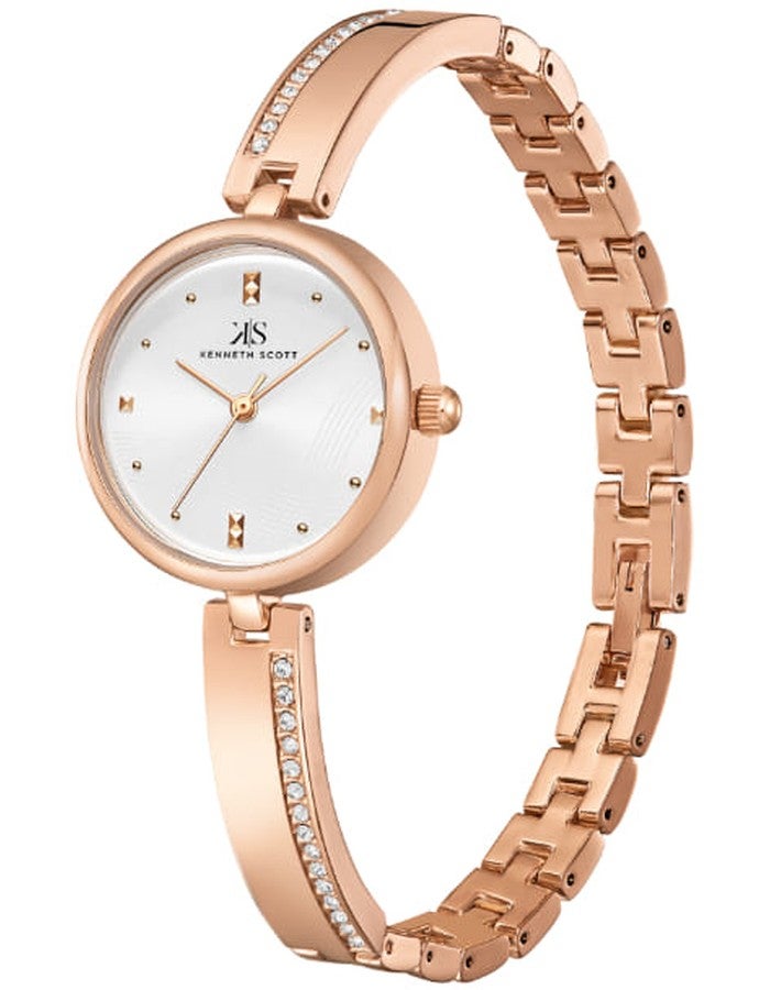 KENNETH SCOTT Women's Alloy Analog Watch K23506-RBKW - 28 mm - Image 2