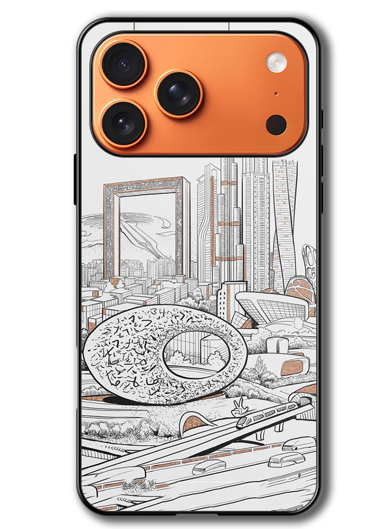 Theodor Case Compatible with Apple iPhone 17 Pro 6.3 Inch Protection Shockproof Bumper Cover I'm original - Image 1