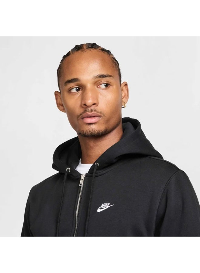 Nike M Nk Club Bb Fz Hoodie - Image 3