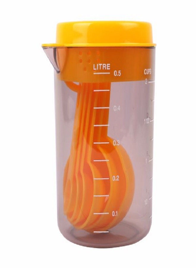 CLASSYTOUCH طقم من 7 ملاعق قياس وجرّة - Image 1