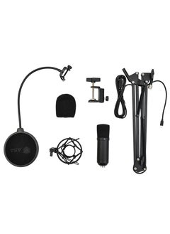 ASA Professional USB Studio Microphone, With Adjustable Arm Stand, Pop Filter, Shock Mount, For Streaming, Podcasting, Gaming, Voice-overs, Acoustic music  - Image 3
