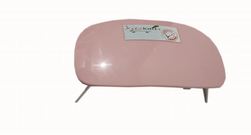 Ritzprime Mini UV LED Nail Lamp Portable Gel Light Mouse Shape Pocket Size Nail Dryer with USB Cable for all Gel PolishPink - Image 2