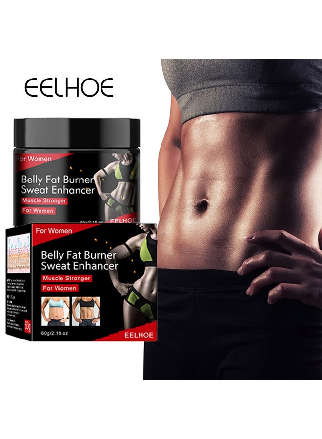 EELHOE Hot Cream For Belly - Waist And Buttocks-Slimming And Fat Burning Cream For Women - Moisturizing Firming Cellulite Reduction And Weight Loss Solution 60g - Image 1