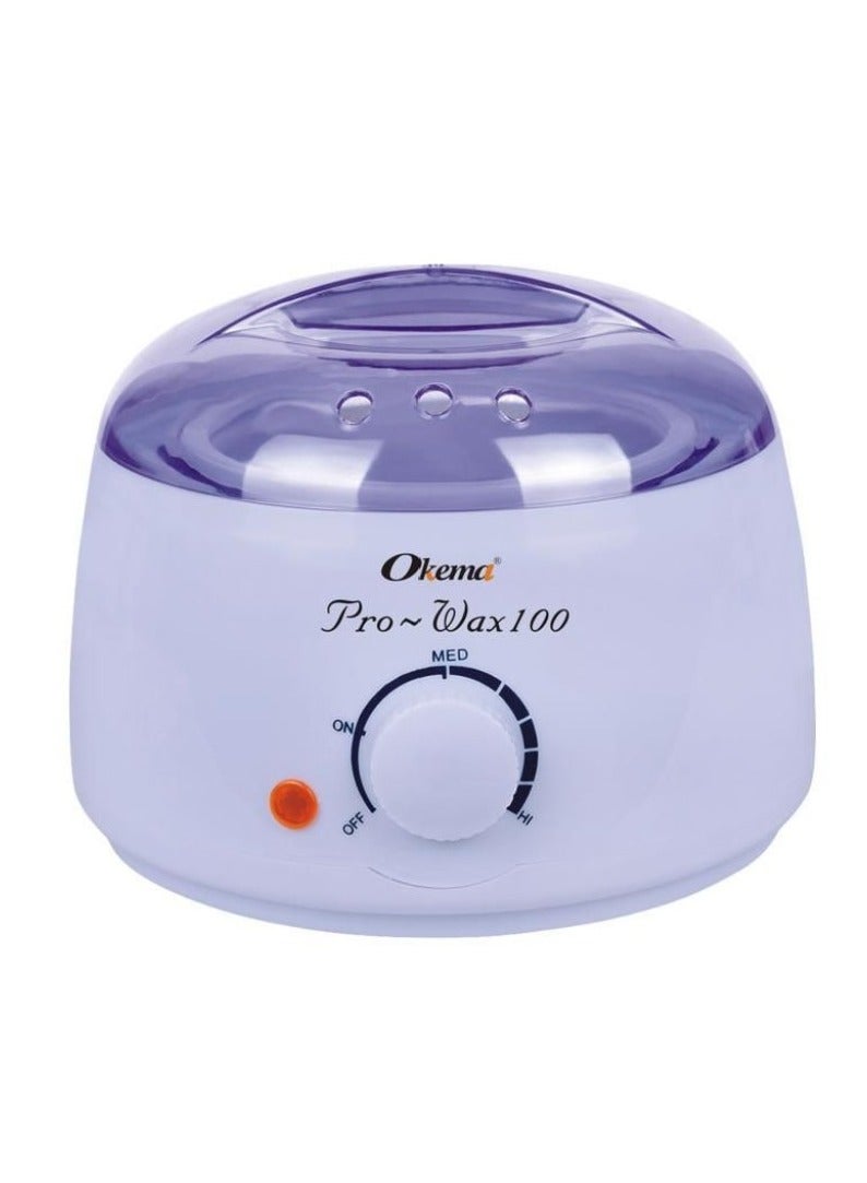 Okema Pro Wax Heater Purple/White .ml - Image 1