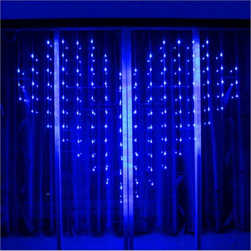 ANJAYLIA 10Ft/3M 30leds Blue Fairy Lights Battery Operated String Lights for Party Home Festival Decorations - Image 3