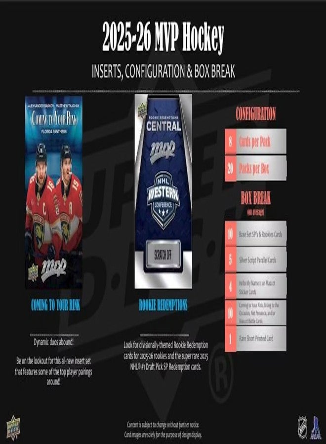 Upper Deck 2025-26 Upper Deck MVP Hobby Box - Image 5