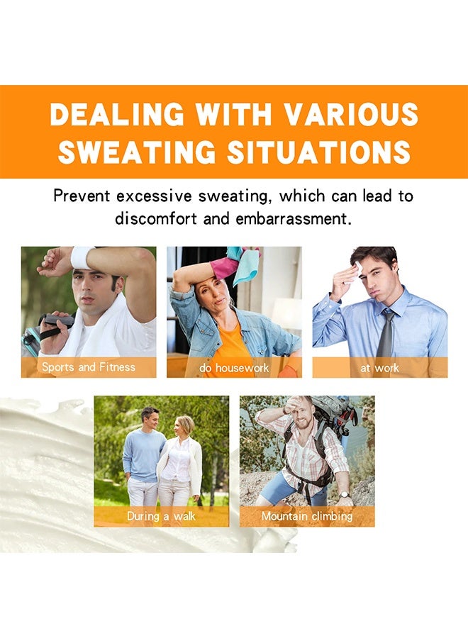 إيلهو لوشن يمتص العرق، فعال لفترة طويلة وصديق للبشرة، يتحكم بالعرق، مضاد للتعرق للوجه، لعلاج فرط التعرق والسيطرة على البشرة الدهنية، يحافظ على البشرة جافة ومنتعشة 50 مل - Image 3