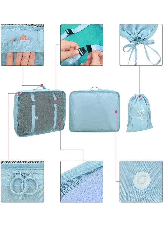 HomarKet 7 Pack Foldable Organizers Storage Bag Set  - Image 2