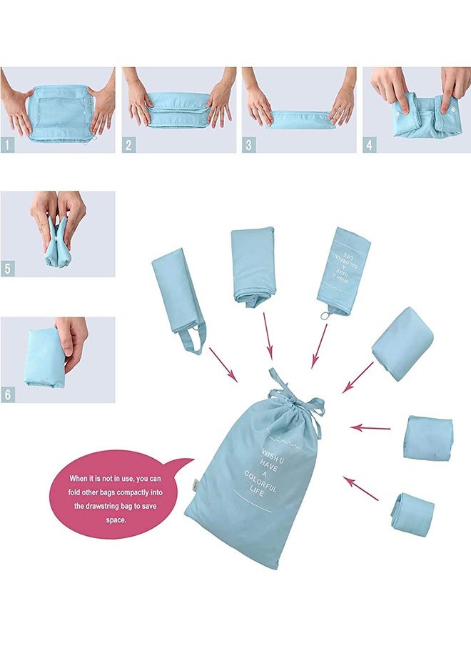 HomarKet 7 Pack Foldable Organizers Storage Bag Set  - Image 4