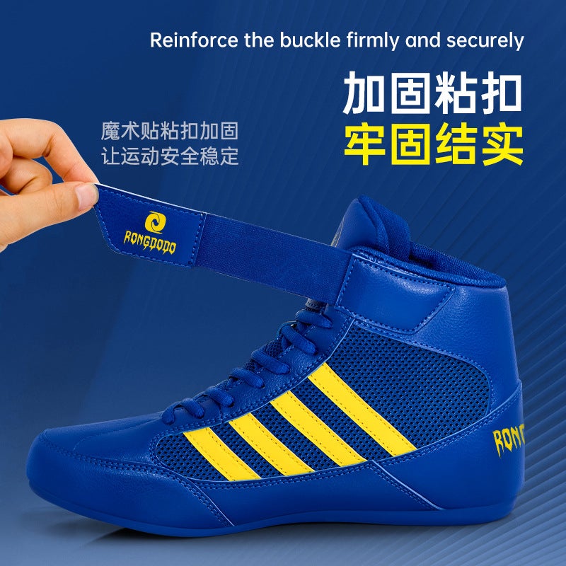 Boxing Training Shoes - Breathable, Anti-slip, High-top - Image 4