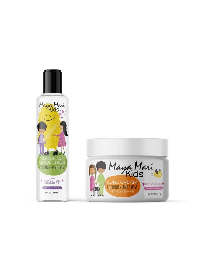 MAYA MARI Aya Mari Kids With Curls And Coils Essential Gift Set Includes Our Leavein Conditioner And Curl Cream  - Image 2