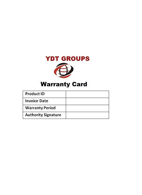 YDT GROUPS - YDT GROUPS 3 Years Warranty Glass Double Door Lock One Side Key and One Side Knob Suitable for Sliding and Swing Doors with 3 Brass Computer Wave Keys Pack of 1 Pc - Image 1