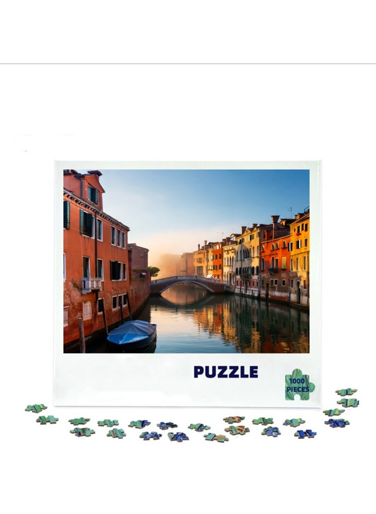 Anna 1000-Piece Scenic Puzzle for Home Decoration and Leisure Activities - Image 1