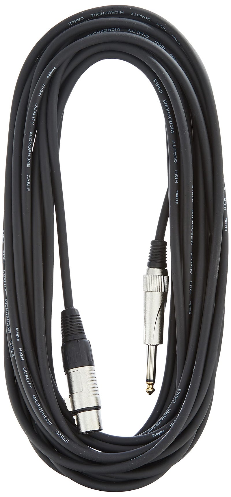 Stagg 33ft. Standard Mic cable - XLR/Phone plug - Image 2