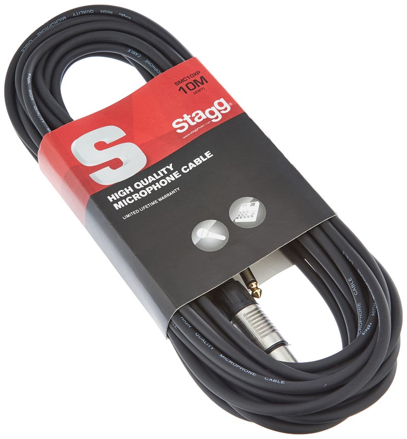 Stagg 33ft. Standard Mic cable - XLR/Phone plug - Image 4