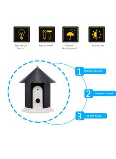 Generic Pet Dog Outdoor Bark Control Ultrasonic Sound Stop Barking Device Waterproof 50ft Sonic Bark Deterrents Dogs Training Control Tool  - Image 5