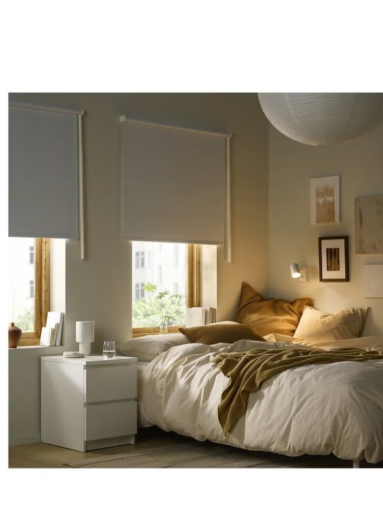 Blackout roller blind, white, 80 x195 cm - Image 3