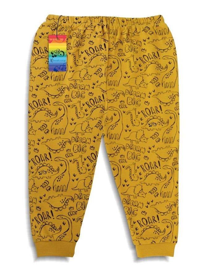 X2O Kids Cotton Pajama Pants with All Over Print and Bright Colors (Multicolor) (Pack of 5)(2-3 Years) - Image 3