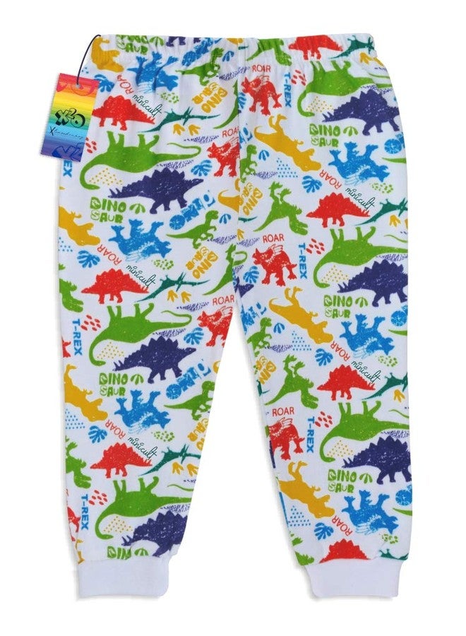 X2O Kids Cotton Pajama Pants with All Over Print and Bright Colors (Multicolor) (Pack of 5)(2-3 Years) - Image 5