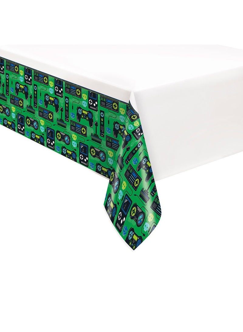 Unique Gaming Tablecloth Green 137cm Plastic - Image 1