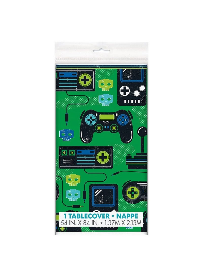 Unique Gaming Tablecloth Green 137cm Plastic - Image 4