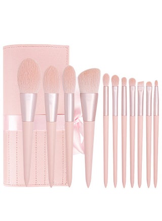 Makeup Brushes 11 PCS Set With PU Leather Bag (11 PCS + PU Leather Bag) - pzsku/Z71E4771C14D6883F113DZ/45/_/1718357466/8a25c2f9-61d8-429f-99f0-776f6497b650