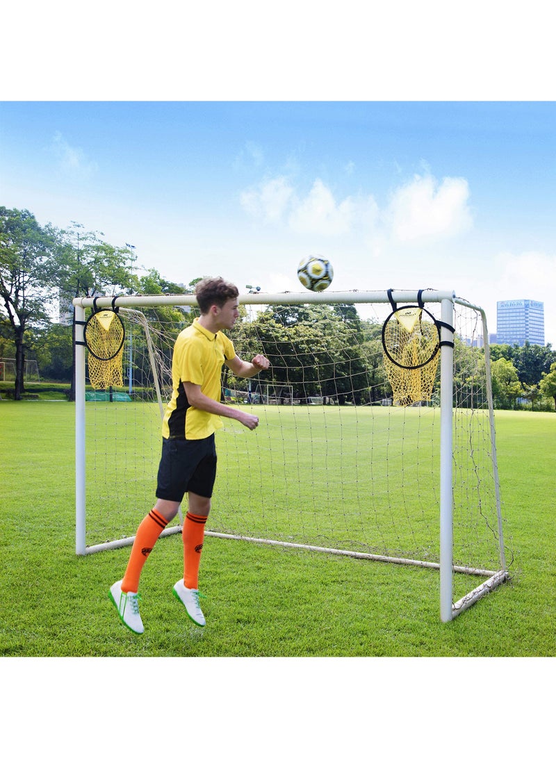 SYOSI 1PCS Soccer Shooting Accuracy Training Goal, Top Bins Soccer Target Goal Shooting Practice Soccer Target Goal Soccer Goal Shooting Accuracy Goal for Shooting Soccer Accuracy Training - Image 2