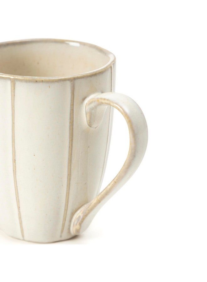 Beyond Homes Ceramic Coffee Mugs Set of 6, 180ml, Pearl White | Glossy Finish | Ceramic Tea/Milk Mug | Tea/Coffee Cups for Gifting, Daily Use | Microwave Safe; (6, Pearl White) - Image 3