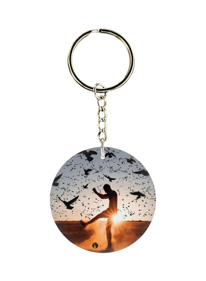 RKN Double Side Printed Keychain