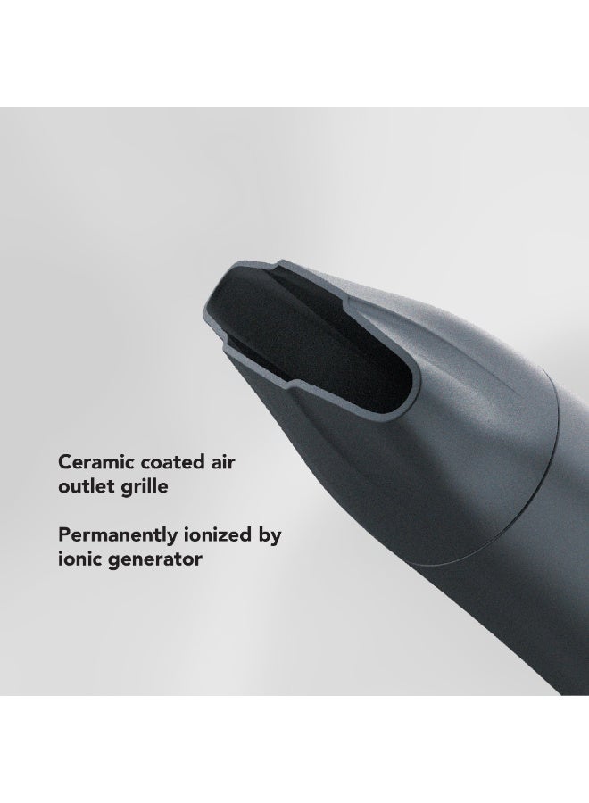 Carrera CRR532 Compact & Foldable Travel Hair Dryer 1600W, Dual Voltage, Ionic Technology, Argan Oil Infusion, Cool Shot, Lightweight, Styling Nozzle, Storage Pouch, 2 Years Warranty - Image 2