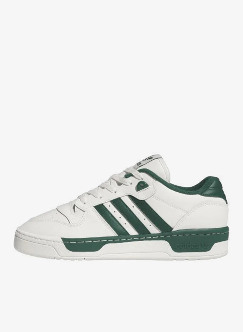 Adidas Rivalry Low White Basketball Shoes For Men 7.5