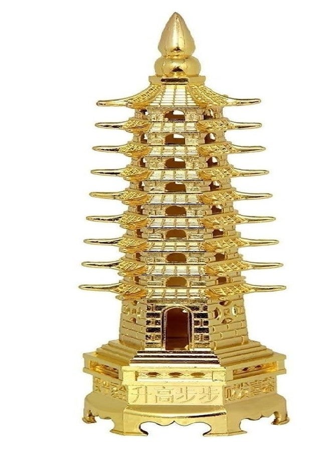 Snabs Education Tower Feng Shui for Students, Pagoda Tower Vastu Items for Good Luck and Academic and Business Success Set of 2 - Image 5