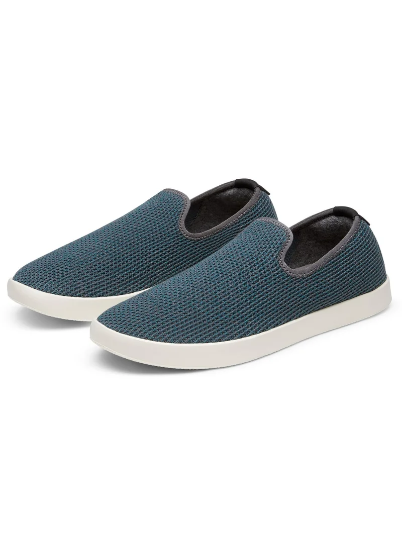 Allbirds Men's Tree Loungers - Stormy Grey/Chasm Teal (Stony Cream Sole)  Sneakers
