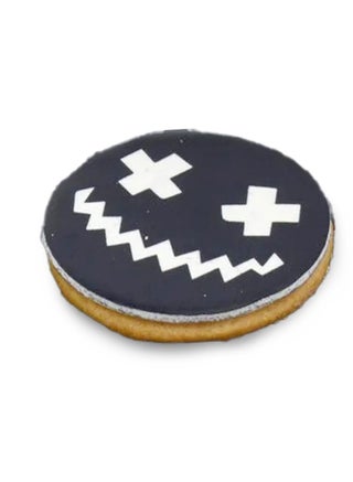 Scary Black Stich Cookie